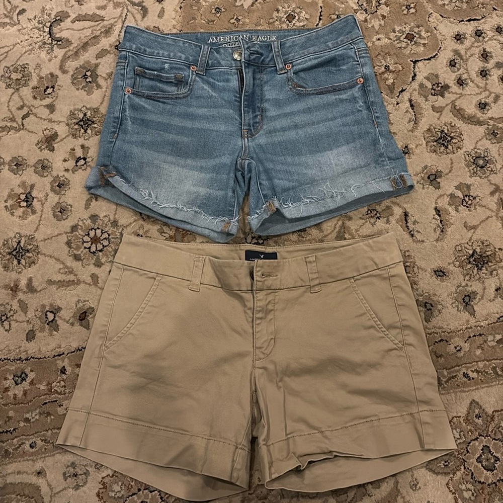American eagle shorts- 2 pairs